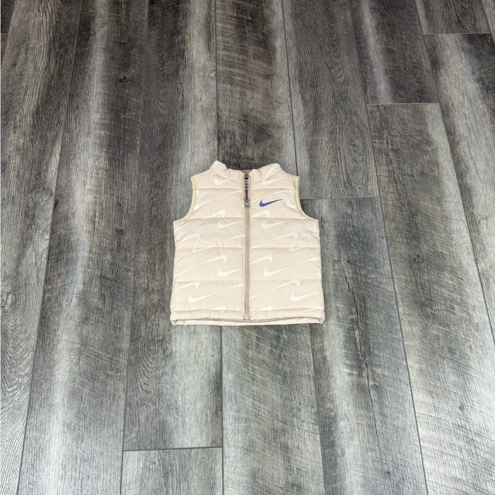Nike Kids Tan Puffer Vest‎